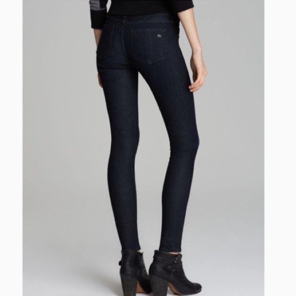 RAG & BONE - Skinny Jeans - Olive Harrow - Picture 2 of 6